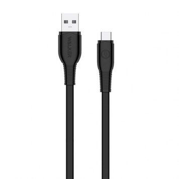 Кабель USB WALKER C595 Type-C black cabel-usb-walcker-c595-tc-bl фото