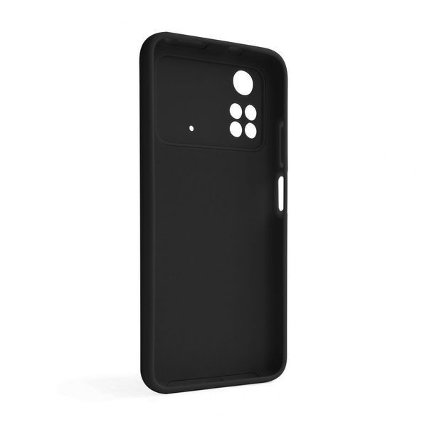 Чохол Full Silicone Case для Xiaomi Poco M4 Pro 4G black (18) (без логотипу) 2710000241096 фото