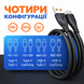 Кабель USB WALKER C585 Lightning black cabel-usb-walcker-c585-ip-bl фото 4