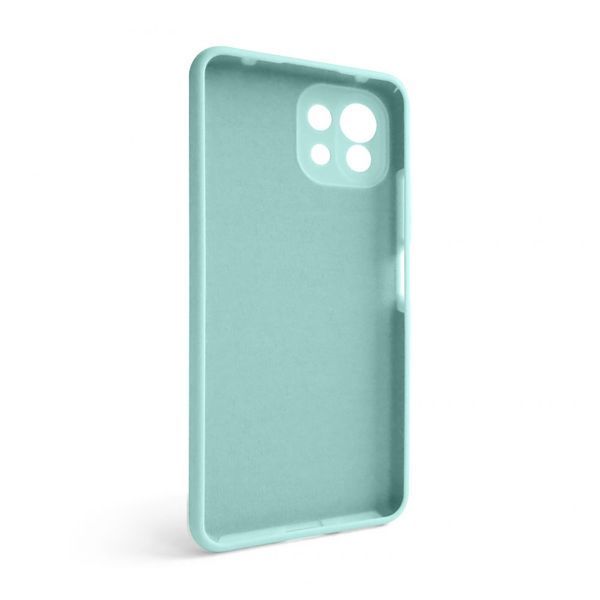 Чохол Full Silicone Case для Xiaomi Mi 11 Lite 4G turquoise (17) (без логотипу) 2710000241058 фото