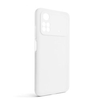 Чохол Full Silicone Case для Xiaomi Poco M4 Pro 5G white (09) (без логотипу) 2710000241348 фото