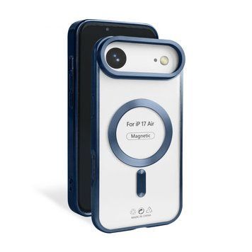 Чохол із функцією MagSafe для Apple iPhone 17 Air dark blue (07) матовий 2710000336143 фото