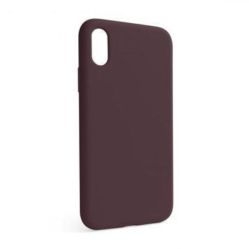 Чохол Full Silicone Case для Apple iPhone X, Xs plum (57) (без логотипу) 2710000257400 фото