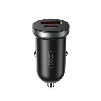 Автомобільний зарядний пристрій (адаптер) XO CC56 PD_3A / QC3.0_3A / 30W Max azp-xo-cc56/1-bl фото