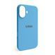 Чохол Full Silicone Case для Apple iPhone 16 cornflower (53) 2710000304067 фото 1