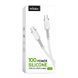 Кабель USB WALKER C795 Type-C to Type-C 100W white cabel-usb-walcker-c975-tc-tc-bl фото 2