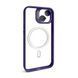 Чохол з функцією MagSafe для Apple iPhone 15 з підставкою та захистом для камер violet 2710000295266 фото 4