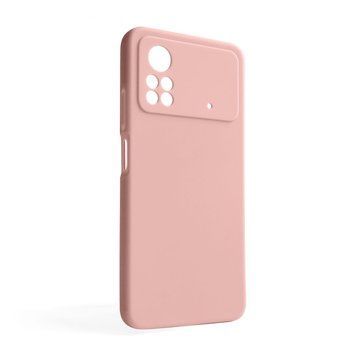 Чохол Full Silicone Case для Xiaomi Poco X4 Pro light pink (12) (без логотипу) 2710000241546 фото
