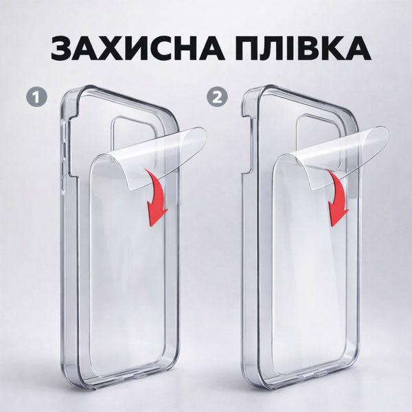 Чохол Original з функцією MagSafe для Apple iPhone 17 Air прозорий без індикатора встановлення 2710000335429 фото