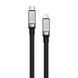Кабель USB WALKER C915 Type-C to Lightning black cabel-usb-walcker-c915-ip-tc-bl фото 1
