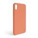 Чохол Full Silicone Case для Apple iPhone Xr new peach (66) (без логотипу) 2710000257608 фото 1