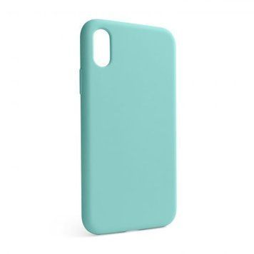Чохол Full Silicone Case для Apple iPhone X, Xs sea blue (21) (без логотипу) 2710000257455 фото