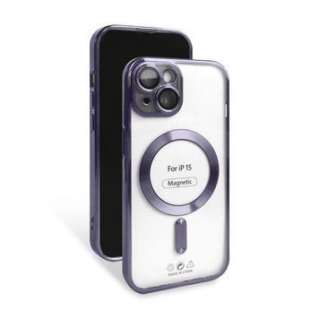 Чохол з функцією MagSafe для Apple iPhone 15 violet (2) 2710000285427 фото