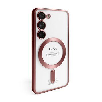 Чохол з функцією MagSafe для Samsung Galaxy S23/S911 (2023) rose gold (06) 2710000309086 фото