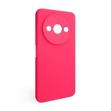 Чохол Full Silicone Case для Xiaomi Redmi A3 fluorescent rose (37) (без логотипу) 2710000294078 фото