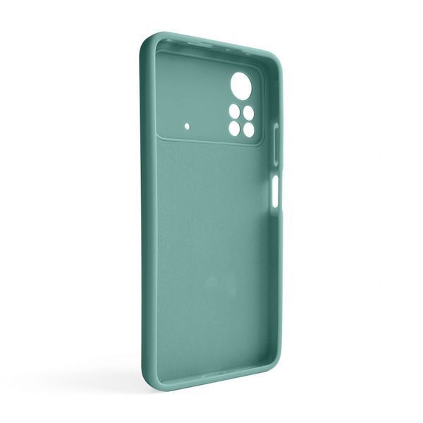 Чохол Full Silicone Case для Xiaomi Poco X4 Pro turquoise (17) (без логотипу) 2710000241584 фото