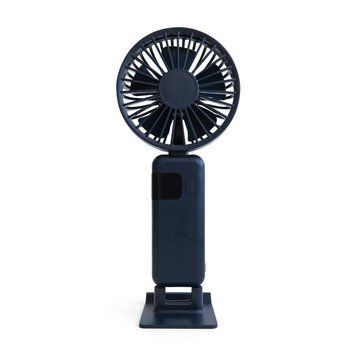 Портативний вентилятор Y-07 1200mAh dark blue portvent-y07-blue фото