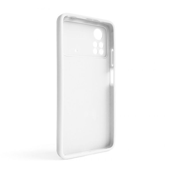 Чохол Full Silicone Case для Xiaomi Poco X4 Pro white (09) (без логотипу) 2710000241607 фото