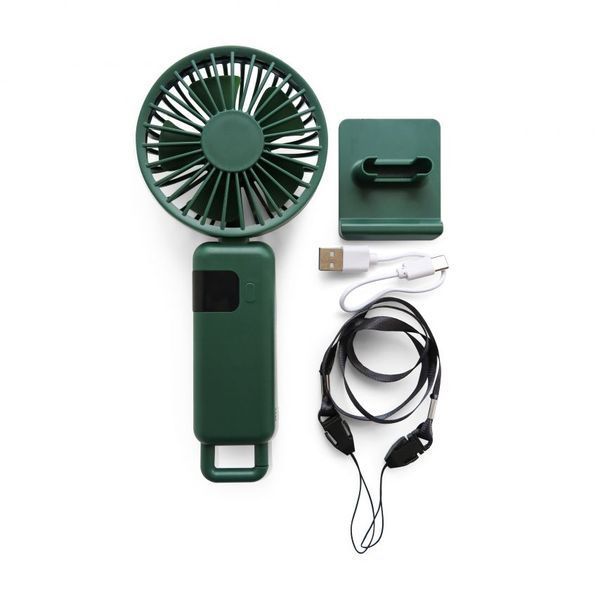 Портативний вентилятор Y-07 1200mAh green portvent-y07-green фото