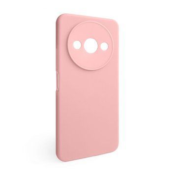 Чохол Full Silicone Case для Xiaomi Redmi A3 light pink (12) (без логотипу) 2710000293972 фото