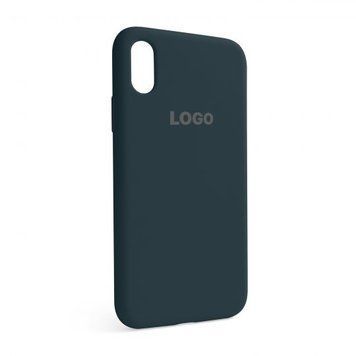 Чохол Full Silicone Case для Apple iPhone X, Xs cosmos blue (46) 2710000245926 фото