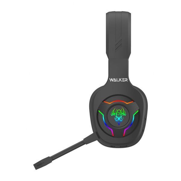 Ігрові навушники Bluetooth WALKER WBT-79 black navus-walker-wbt79-bl фото