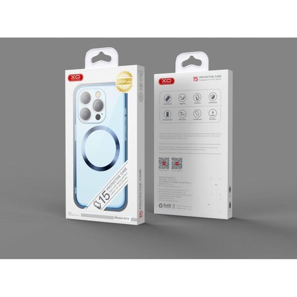 Чохол XO K22 з функцією MagSafe для Apple iPhone 15 Pro black 2710000282150 фото