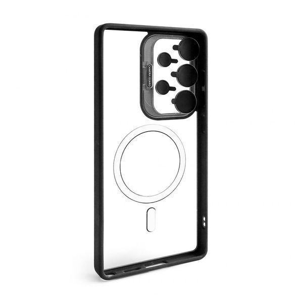 Чохол з функцією MagSafe для Samsung Galaxy S26 Ultra/S948 (2026) з підставкою та захистом для камер black (3) 2710000344131 фото