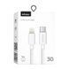 Кабель USB WALKER C860 Type-C to Lightning 30W white cabel-usb-walcker-c860-ip-tc-wh фото 3
