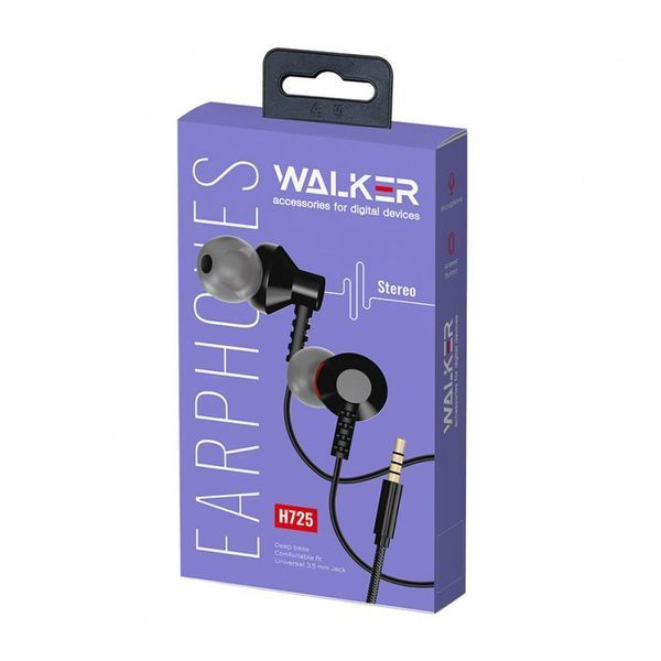 Навушники WALKER H725 black naushnik-walker-h725-bl-35 фото