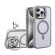 Чохол з функцією MagSafe для Apple iPhone 12 Pro Max з підставкою та захистом для камер light grey 2710000294757 фото 1
