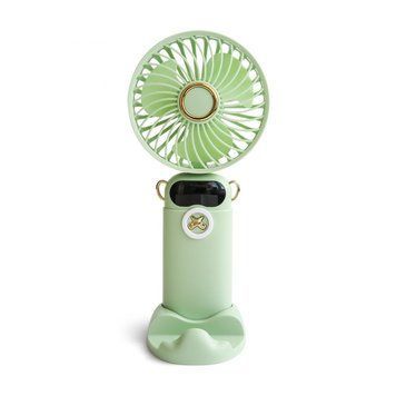 Портативний вентилятор DS 68 1200mAh green portvent-ds68-green фото