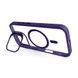 Чохол з функцією MagSafe для Apple iPhone 16 з підставкою та захистом для камер violet 2710000306689 фото 5