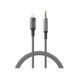 Аудіокабель XO NB-R279A Lightning to 3.5mm black cab-aux-xo-R279a-bl фото 1