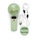 Портативний вентилятор DS 68 1200mAh green portvent-ds68-green фото 3