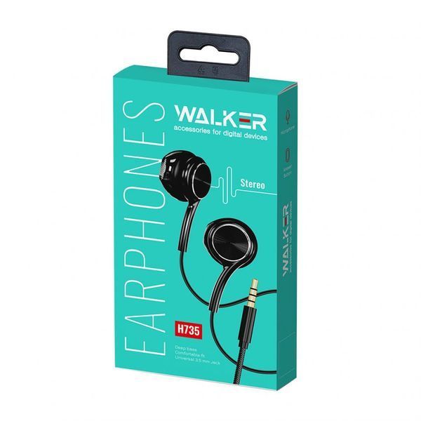 Навушники WALKER H735 black naushnik-walker-h735-bl-35 фото