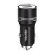 Автомобільний зарядний пристрій (адаптер) WALKER WCR-21 2USB 1.0А / 2.4A black azp-walk-wcr21/3-bl фото 1
