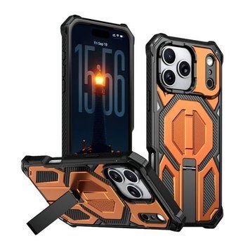 Чохол з MagSafe Armor Case для Apple iPhone 17 Pro з підставкою orange (04) 2710000349815 фото