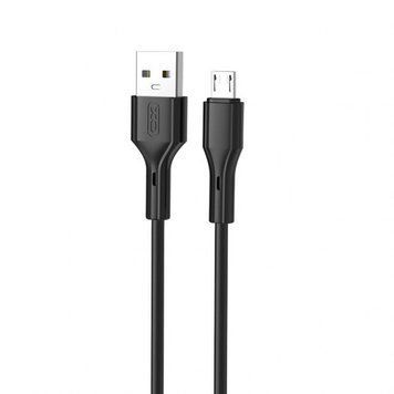 Кабель USB XO NB230 Micro Quick Charge 2.4A black cabel-usb-xo-nb230-micro-bl фото