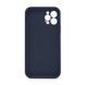 Чохол Full Silicone Case для Apple iPhone 12 Pro Max dark blue (08) закрита камера (без логотипу) 2710000258223 фото 2