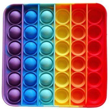 Іграшка антистрес Pop-It веселка квадрат pop_it_kvadrat фото