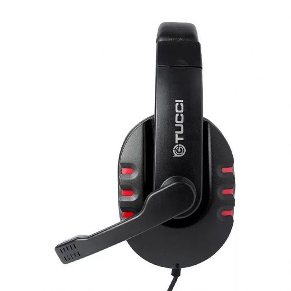 Навушники TC-X6 black/red navus-tc-x6-bl фото