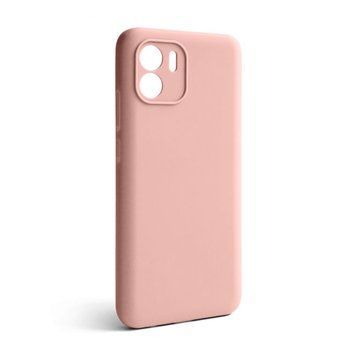 Чохол Full Silicone Case для Xiaomi Redmi A1 light pink (12) (без логотипу) 2710000265757 фото