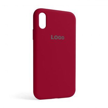 Чохол Full Silicone Case для Apple iPhone Xr rose red (37) 2710000206538 фото