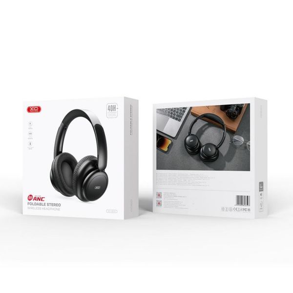 Навушники Bluetooth XO BE40 black navush-xo-be40-bl фото
