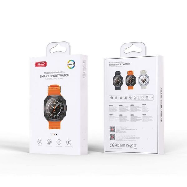 Смарт-годинник (Smart Watch) XO Ultra Amoled Sport black sm-watch-xo-ultraamoled фото