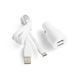 Автомобільний зарядний пристрій CHARGER 2в1 2USB 2.4A + Type-C white azp-charger-t-c-wh фото 1