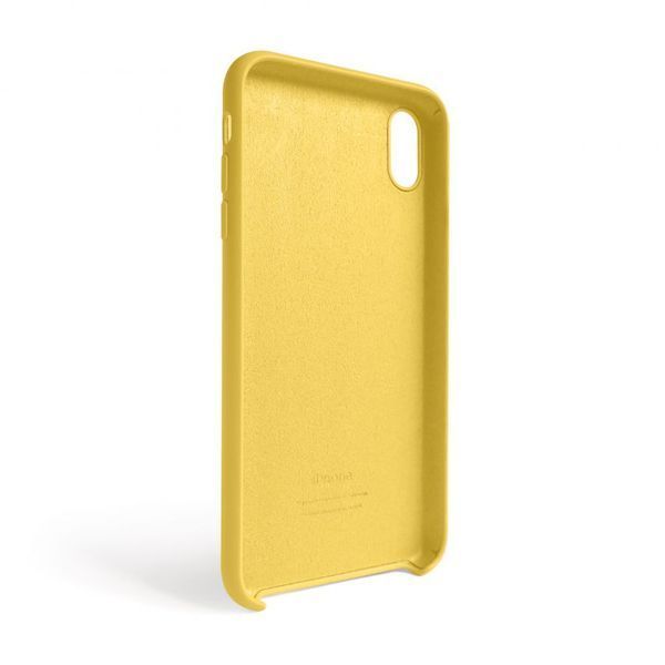 Чохол Full Silicone Case для Apple iPhone Xr yellow (04) (без логотипу) 2710000258018 фото