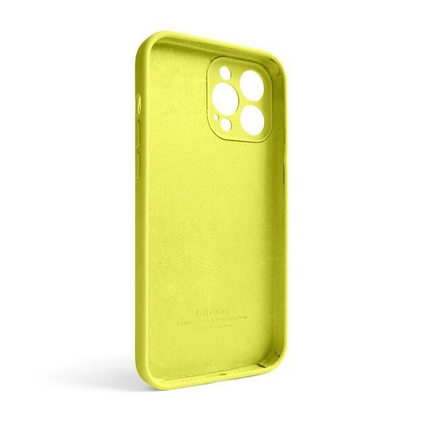 Чохол Full Silicone Case для Apple iPhone 13 Pro Max flash lime (41) закрита камера 2710000233008 фото
