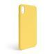 Чохол Full Silicone Case для Apple iPhone Xr yellow (04) (без логотипу) 2710000258018 фото 1